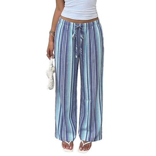 Damen Bequeme Strickhose mit elastischem Bund Nord Taschen