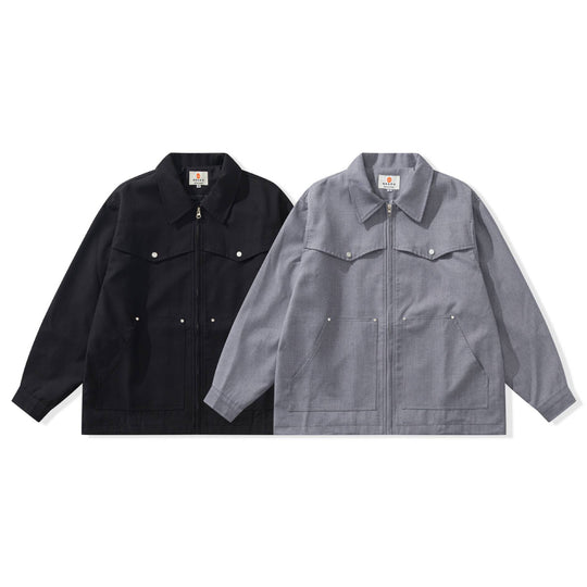 Herren Utility-Chorejacke mit durchgehendem Reißverschluss und großen Pattentaschen Nord Taschen