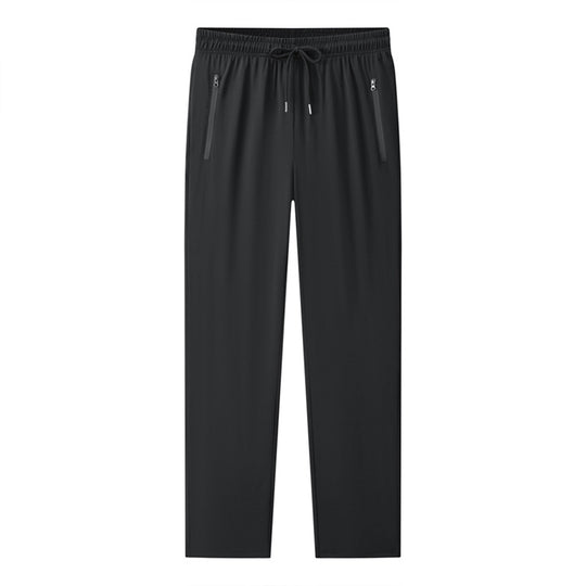 Herren Sportliche Jogginghose mit elastischem Bund und praktischen Reißverschluss-Taschen Nord Taschen