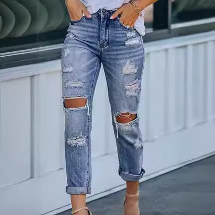 Damen destroyed Boyfriend Jeans