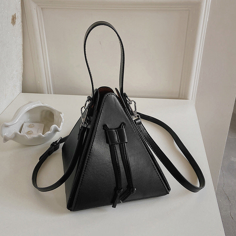 Damen geometrische Hobo-Tasche mit verstellbarem Schulterriemen und stilvollem Kordelzug Nord Taschen