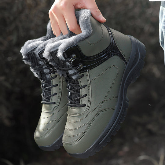 Damen Gefütterte Winter-Trekking‑Stiefelette mit Kunstfellfutter und griffiger Profilsohle Nord Taschen