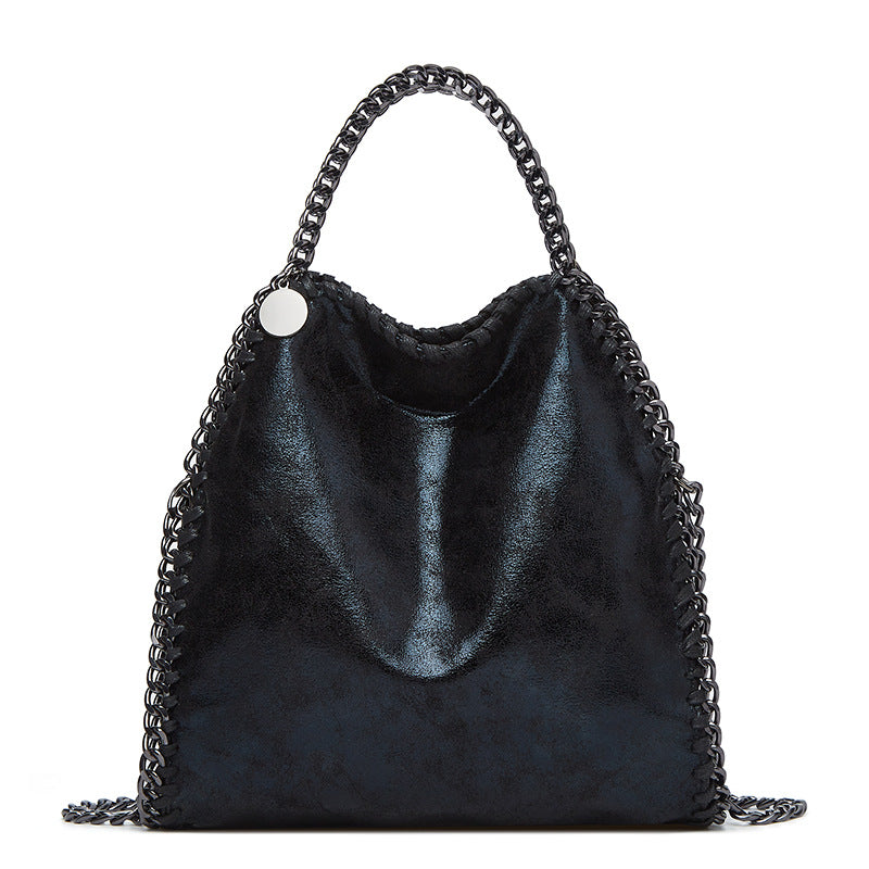 Damen Hobo-Tasche mit eleganter Kettenverzierung und weicher Veloursoberfläche Nord Taschen