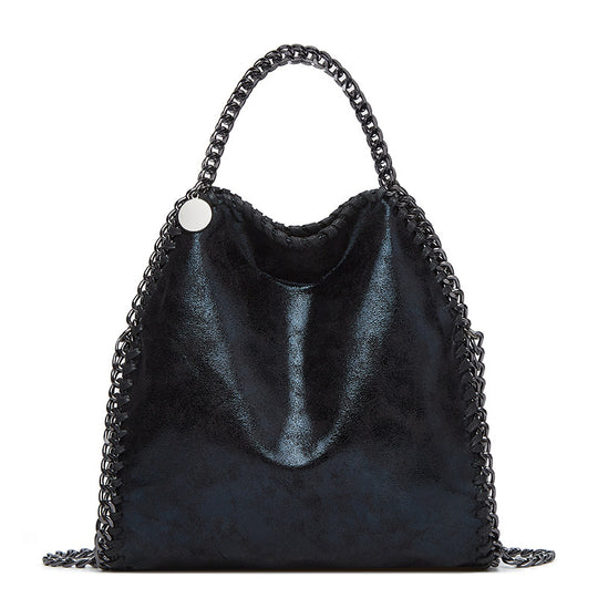 Damen Hobo-Tasche mit eleganter Kettenverzierung und weicher Veloursoberfläche Nord Taschen