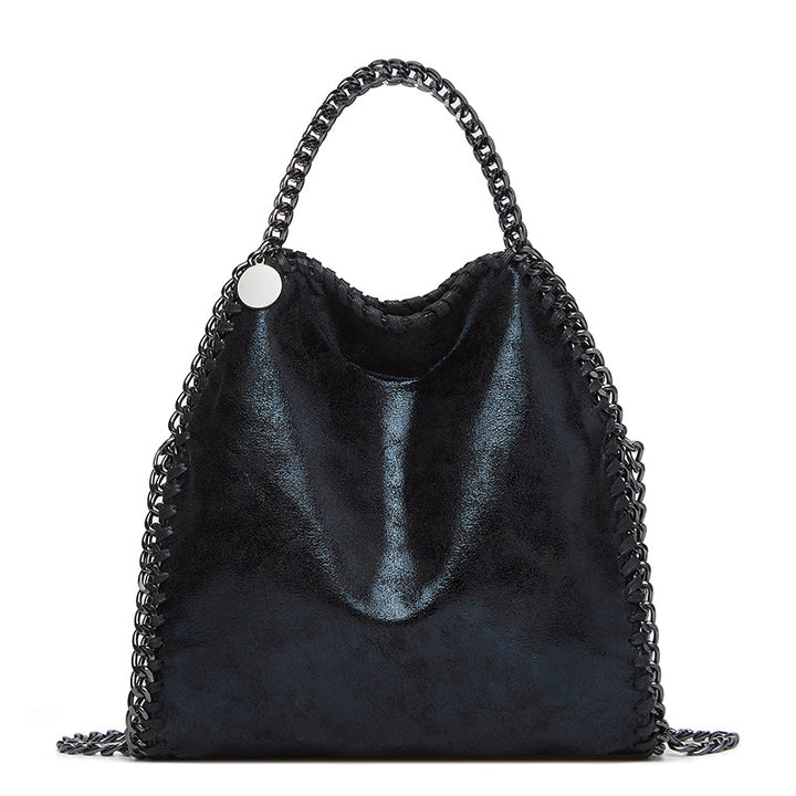 Damen Hobo-Tasche mit eleganter Kettenverzierung und weicher Veloursoberfläche Nord Taschen