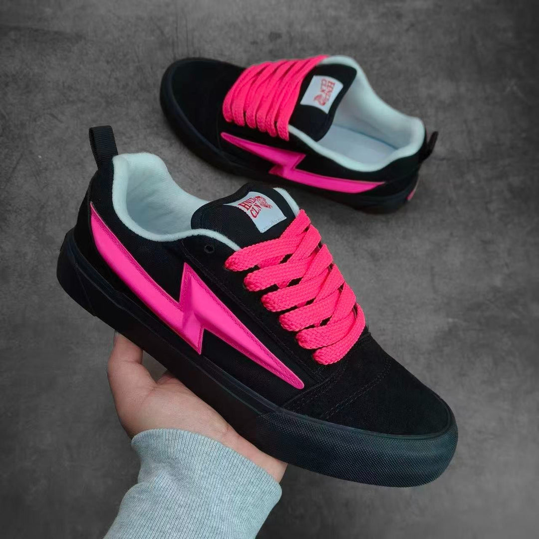 Damen Sportliche Sneaker im dynamischen Blitzdesign