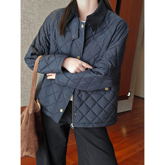 Damen Steppjacke mit hochgeschlossenem Kragen Nord Taschen