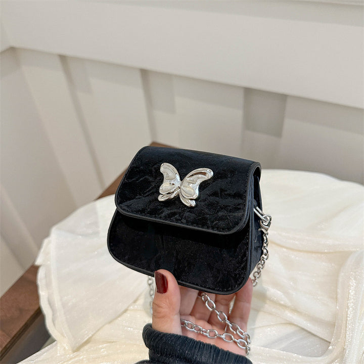 Damen Mini-Handtasche mit Schmetterlings-Detail Nord Taschen