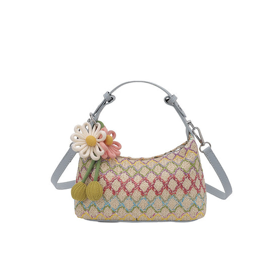 Damen kreative Beuteltasche mit floralen Akzenten Nord Taschen