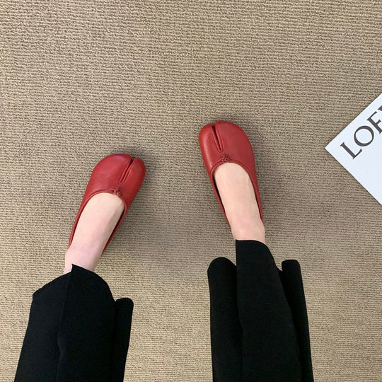 Damen Elegante Ballerinas mit dekorativem Besatz und weichem Fußbett