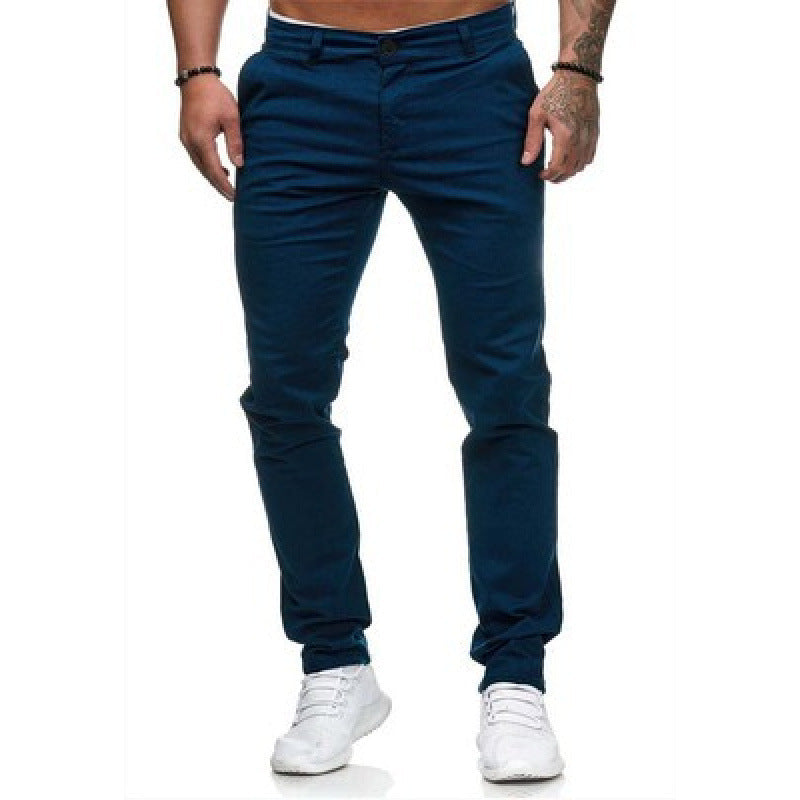 Herren Chinohose Slim Fit modern