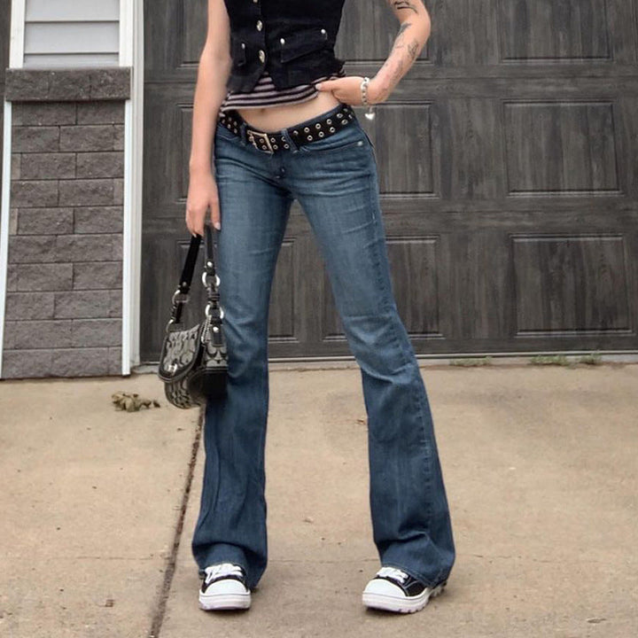 Damen Flared Jeans im Vintage-Stil