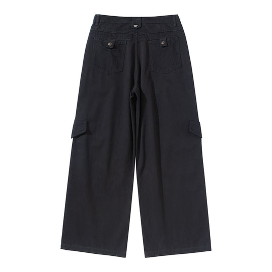 Damen Cargo‑Culotte mit hoher Taille, weitem Bein und Klappentaschen Nord Taschen