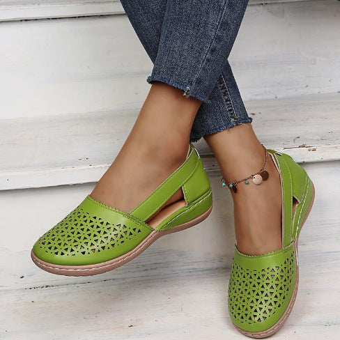 Damen Bequeme und luftige Freizeitschuhe mit durchbrochenem Design Nord Taschen