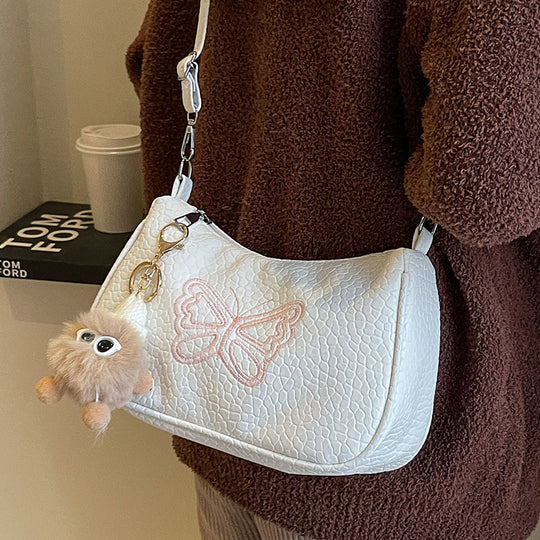 Damen Designer Handtasche mit ausgefallenem Schmetterlingsmotiv Nord Taschen