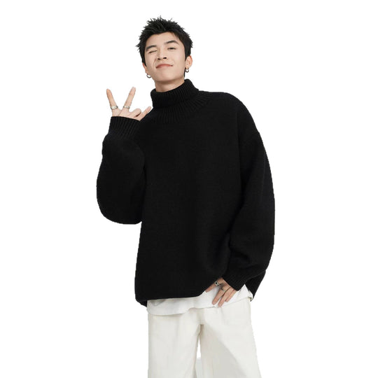 Unisex Oversized Rollkragenpullover Nord Taschen
