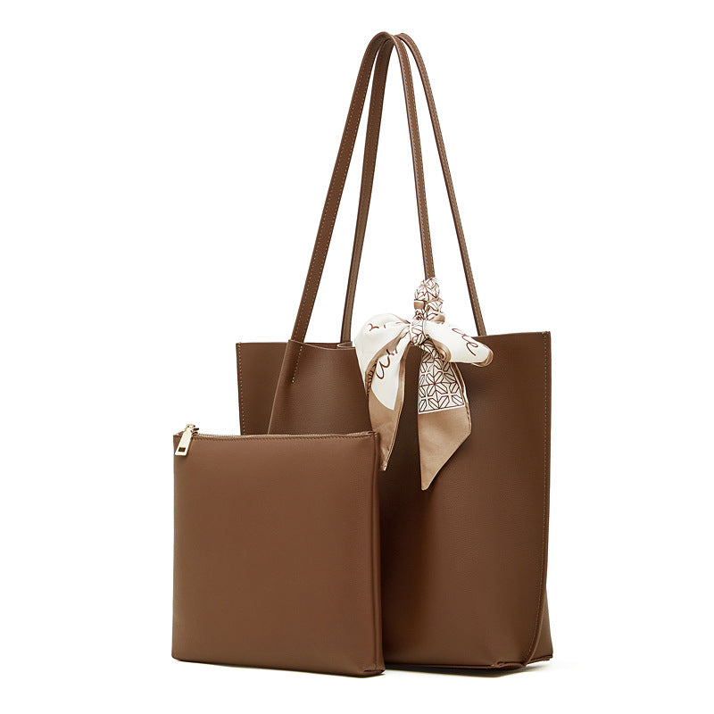 Damen elegante Handtasche mit abnehmbarem Kosmetiktäschchen Nord Taschen