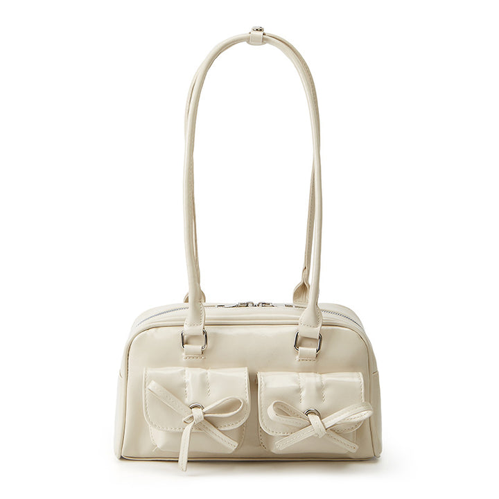 Damen Handtasche mit süßen Knotenapplikationen und praktischem Stauraum Nord Taschen
