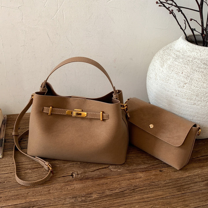 Damen hochwertige Handtasche mit eleganten Details Nord Taschen
