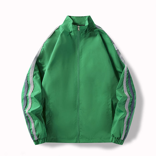 Herren Funktionsjacke mit hohem Kragen und seitlichen Reißverschlusstaschen Nord Taschen