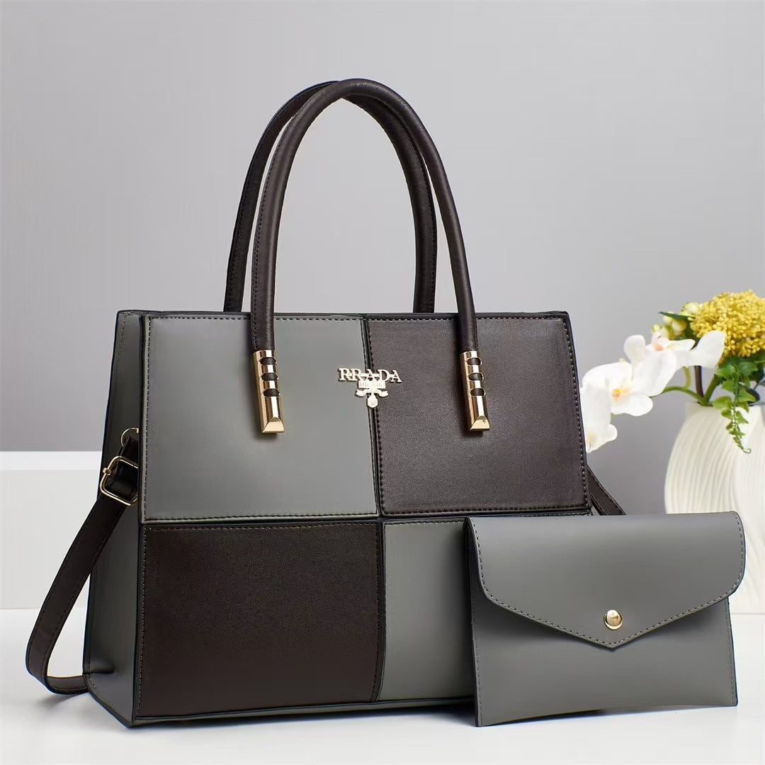 Damen modische Handtasche mit abnehmbarem Mini-Portemonnaie Nord Taschen