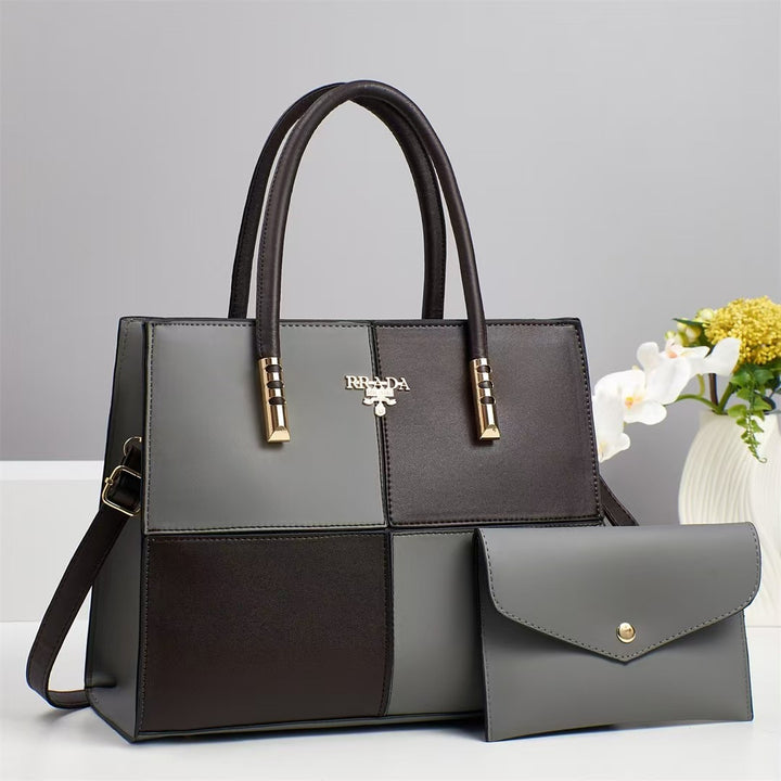 Damen modische Handtasche mit abnehmbarem Mini-Portemonnaie Nord Taschen
