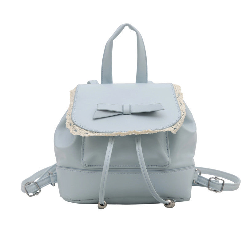 Damen Rucksacktasche mit verspieltem Spitzenaufsatz Nord Taschen