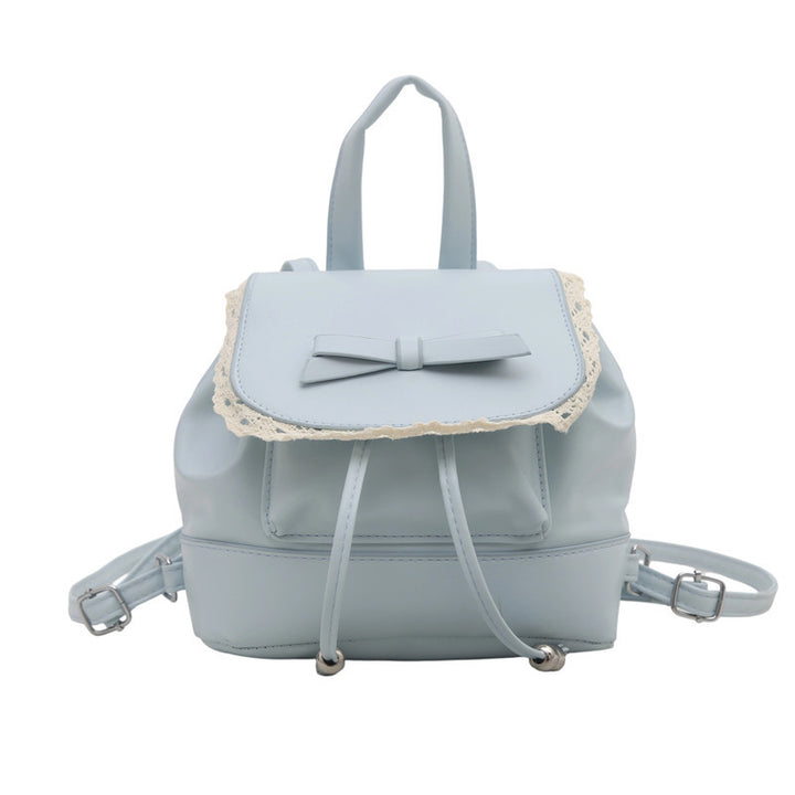 Damen Rucksacktasche mit verspieltem Spitzenaufsatz Nord Taschen