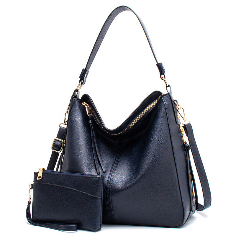 Damen Hobo-Tasche mit abnehmbarem Kosmetiktäschchen Nord Taschen
