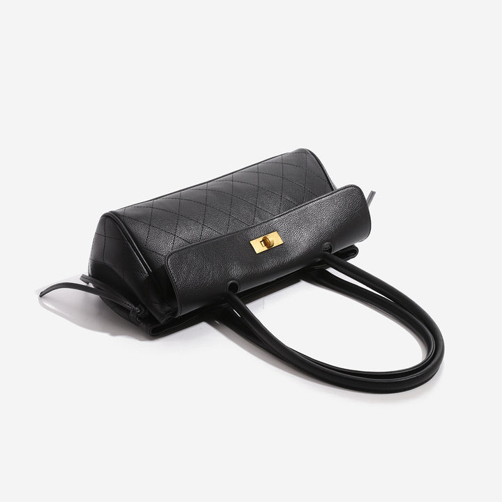 Damen elegante Schultertasche mit edler Steppung Nord Taschen