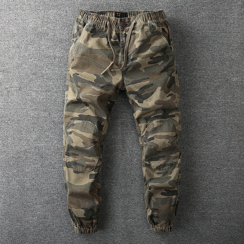 Herren Cargohose im Jogger‑Stil mit elastischem Bund und Knieverstärkung Nord Taschen