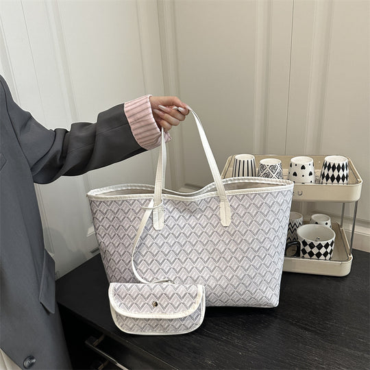 Damen geräumige Freizeit-Tasche mit elegantem Muster Nord Taschen
