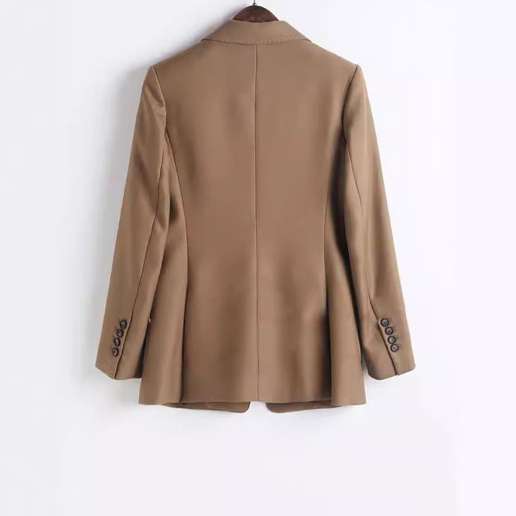 Damen Modischer Blazer mit großen Taschen Nord Taschen