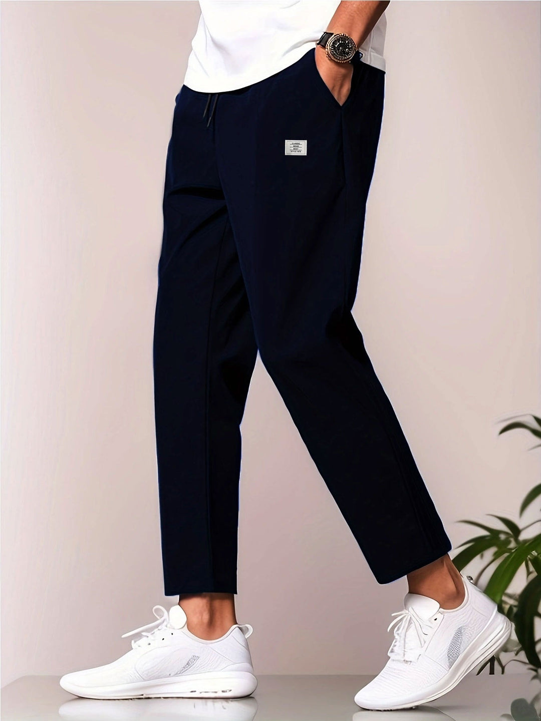 Herren sportliche Chinohose