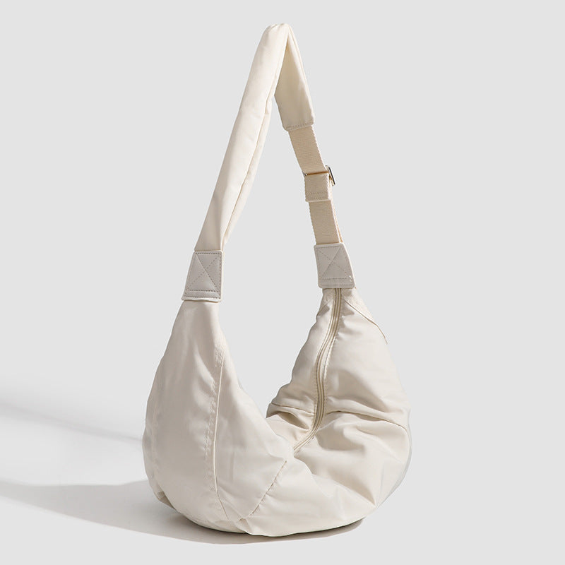 Damen Hobo-Tasche mit sportlichem, strukturlosem Design und abnehmbarem Schulterriemen Nord Taschen