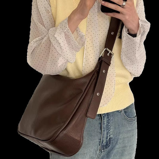 Damen Hobo-Tasche mit eleganter Struktur und komfortablem Schulterriemen Nord Taschen