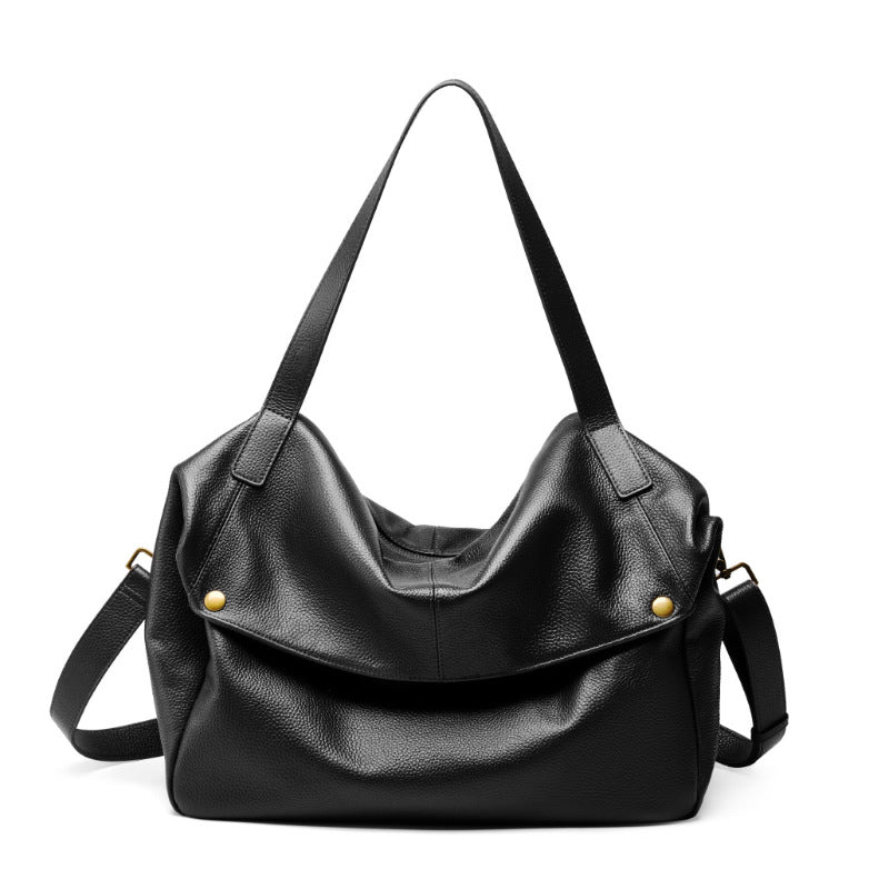Damen Umhängetasche mit elegantem Falten-Design und praktischen Innentaschen Nord Taschen