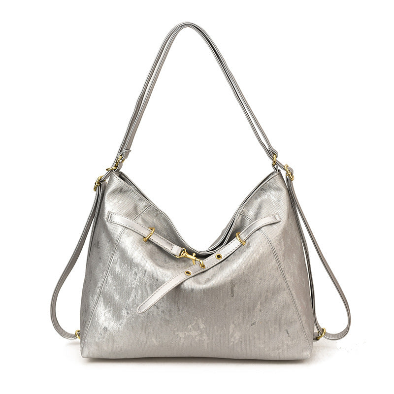 Damen schicke Schultertasche mit strukturiertem Design Nord Taschen