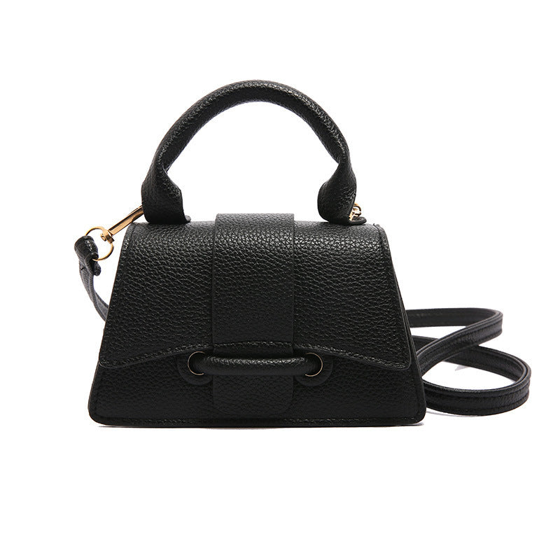 Damen Mini-Schultertasche mit elegantem Knopfverschlussystem Nord Taschen
