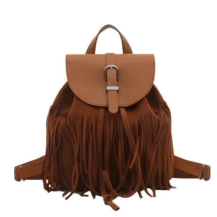 Damen Rucksack mit Fransen Nord Taschen