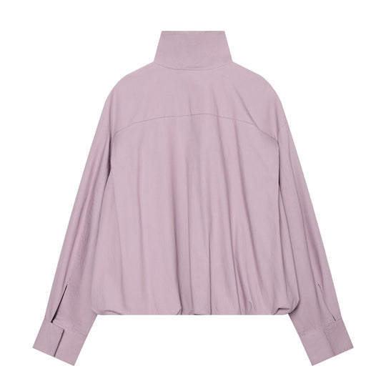 Damen Leichte wattierte Windjacke mit Stehkragen und Polka‑Dot‑Print Nord Taschen