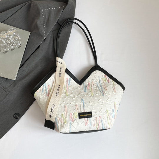 Damen Handtasche mit einzigartigem grafischem Design Nord Taschen