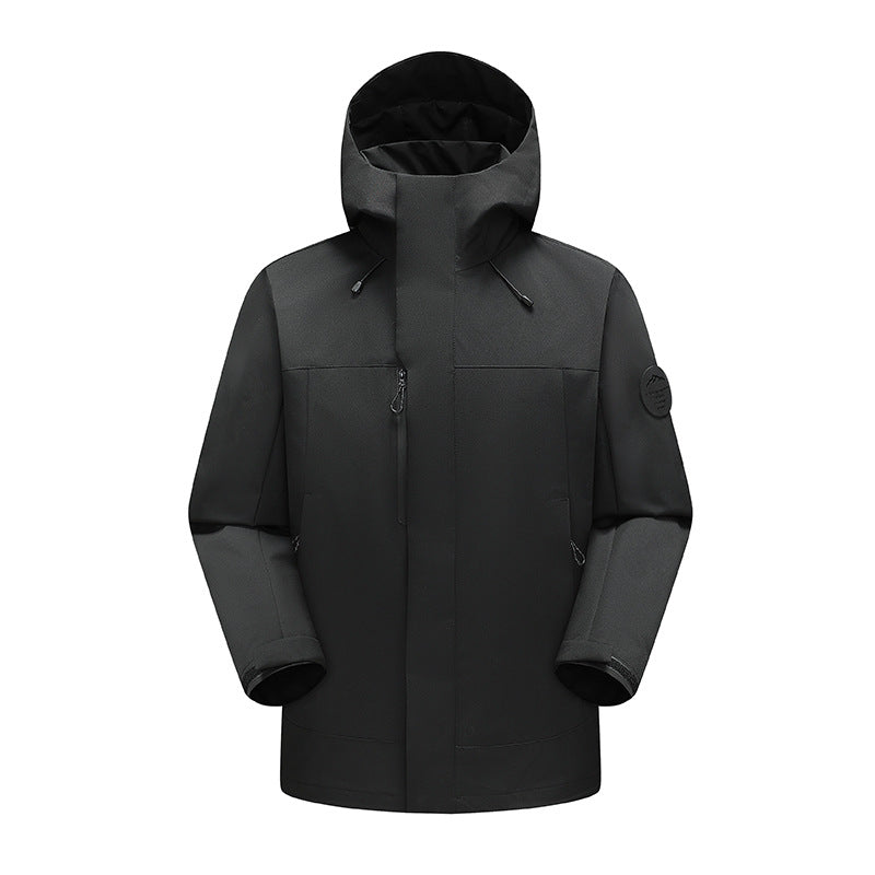 Unisex Wetterschutz-Parka mit verschweißten Nähten und verstellbarer Kapuze Nord Taschen