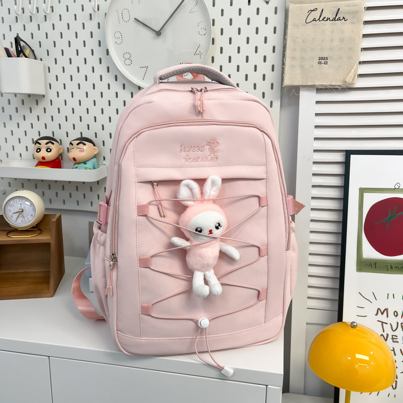 Damen Freizeit-Rucksack mit einzigartiger Plüschapplikation und praktischem Fächerdesign Nord Taschen