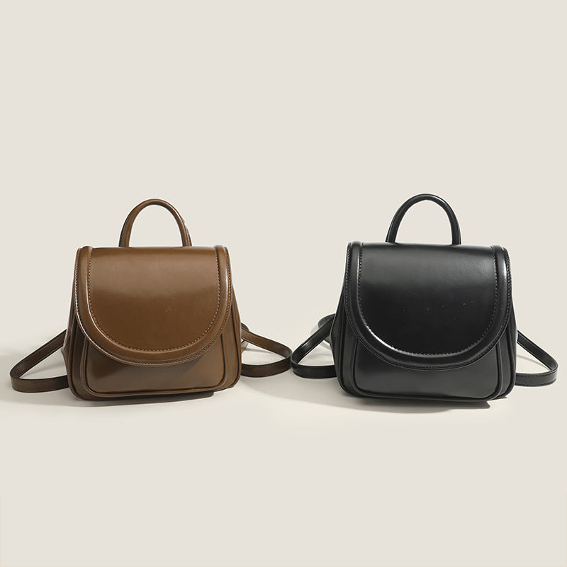 Damen Rucksacktasche mit elegantem Klappdeckel und praktischen Innenfächern Nord Taschen