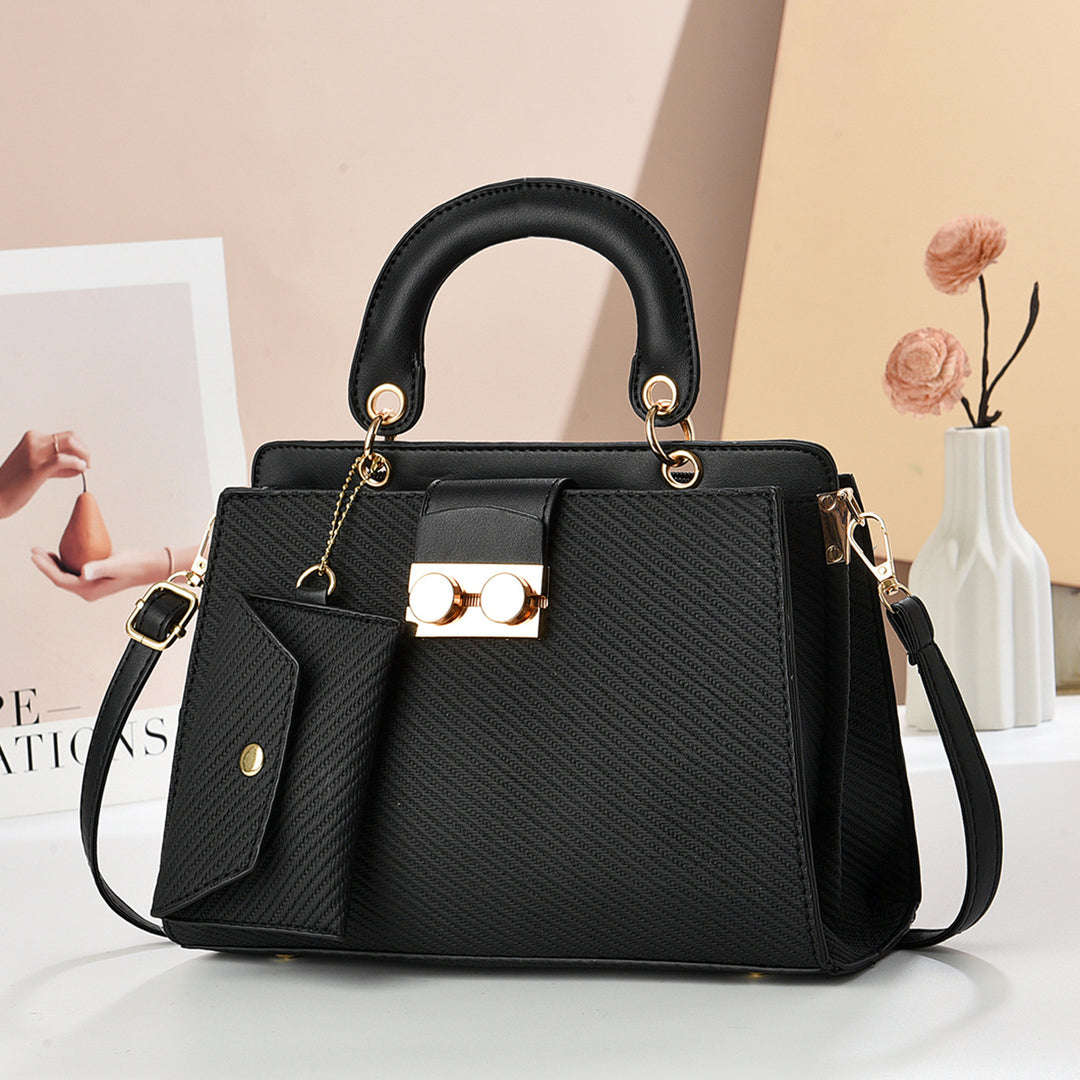 Damen elegante Handtasche mit strukturiertem Design Nord Taschen