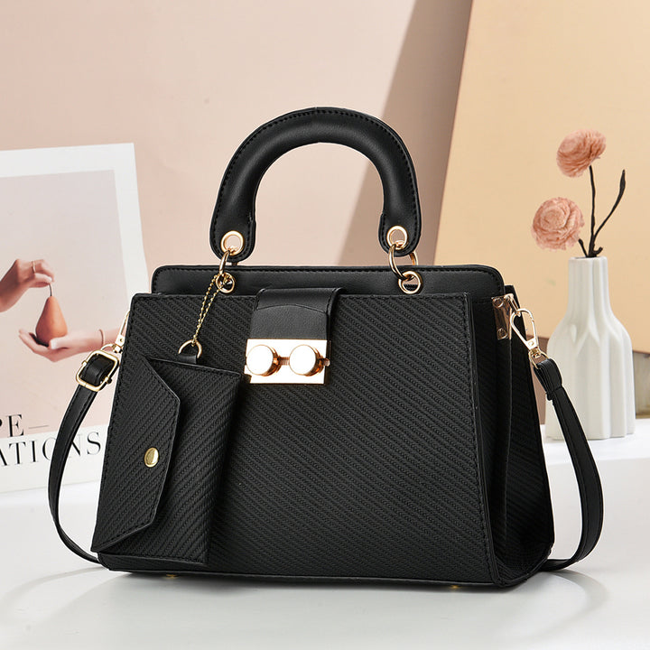 Damen elegante Handtasche mit strukturiertem Design Nord Taschen