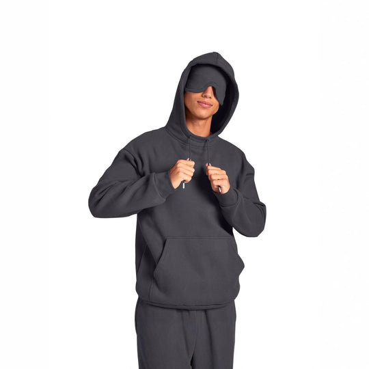 Herren Kapuzenpullover mit Kängurutasche und regulierbarem Tunnelzug Nord Taschen