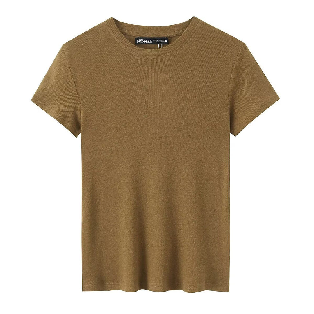 Damen Baumwoll-T-Shirt mit bequemem Schnitt und nachhaltigem Material Nord Taschen