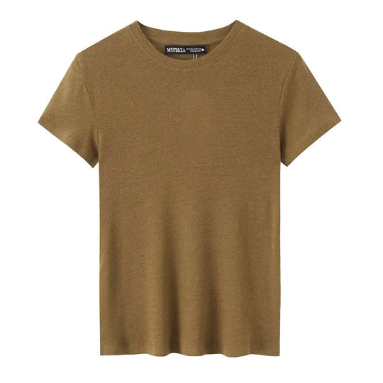 Damen Baumwoll-T-Shirt mit bequemem Schnitt und nachhaltigem Material Nord Taschen